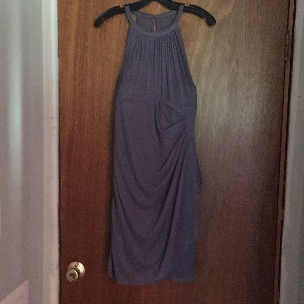 Gray David’s Bridal dress